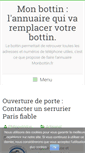 Mobile Screenshot of monbottin.fr