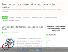 Tablet Screenshot of monbottin.fr